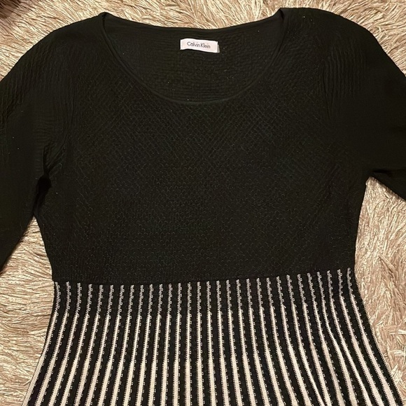 CALVIN Klein Black & White‎ Dress - Picture 2 of 8